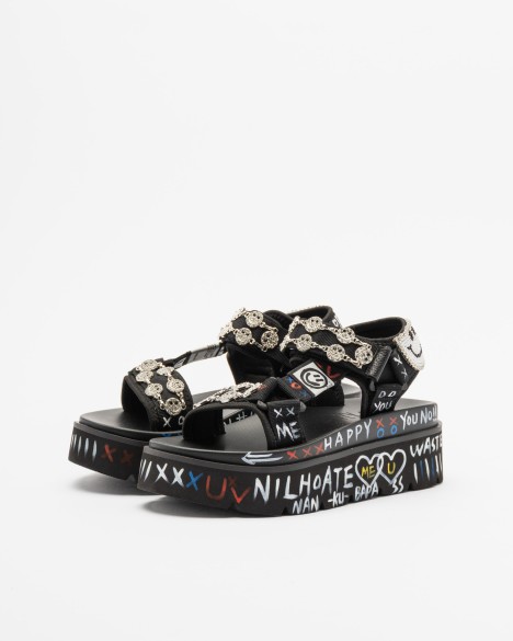 Platform sandalen Nan-Ku Couture