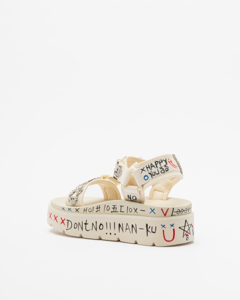 Sandalias de plataforma Nan-Ku Couture