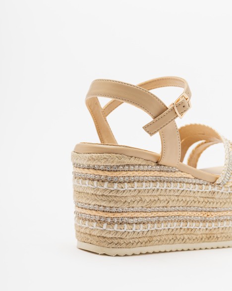 Platform sandalen Gloss