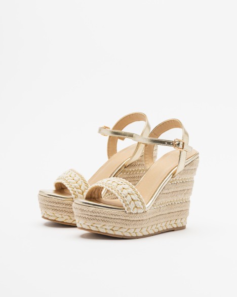 Sand�lias de cunha Gloss