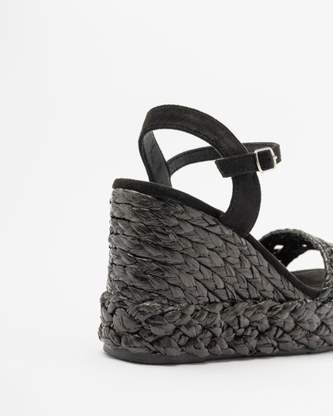 Sandalen met sleehak Gloss