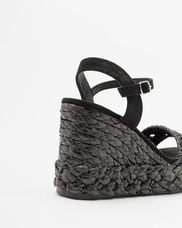 Sandalias con cu�a Gloss