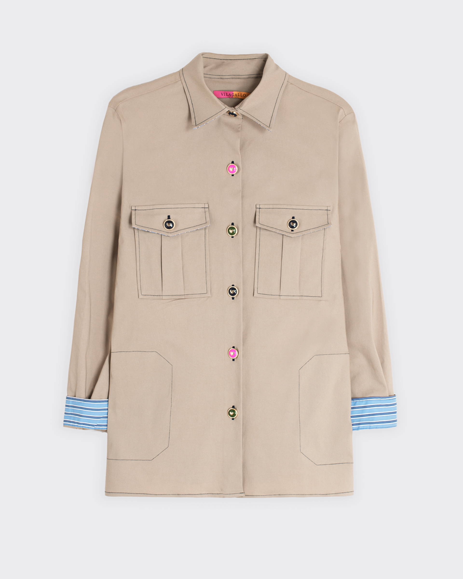 Giacca a camicia VilaGallo