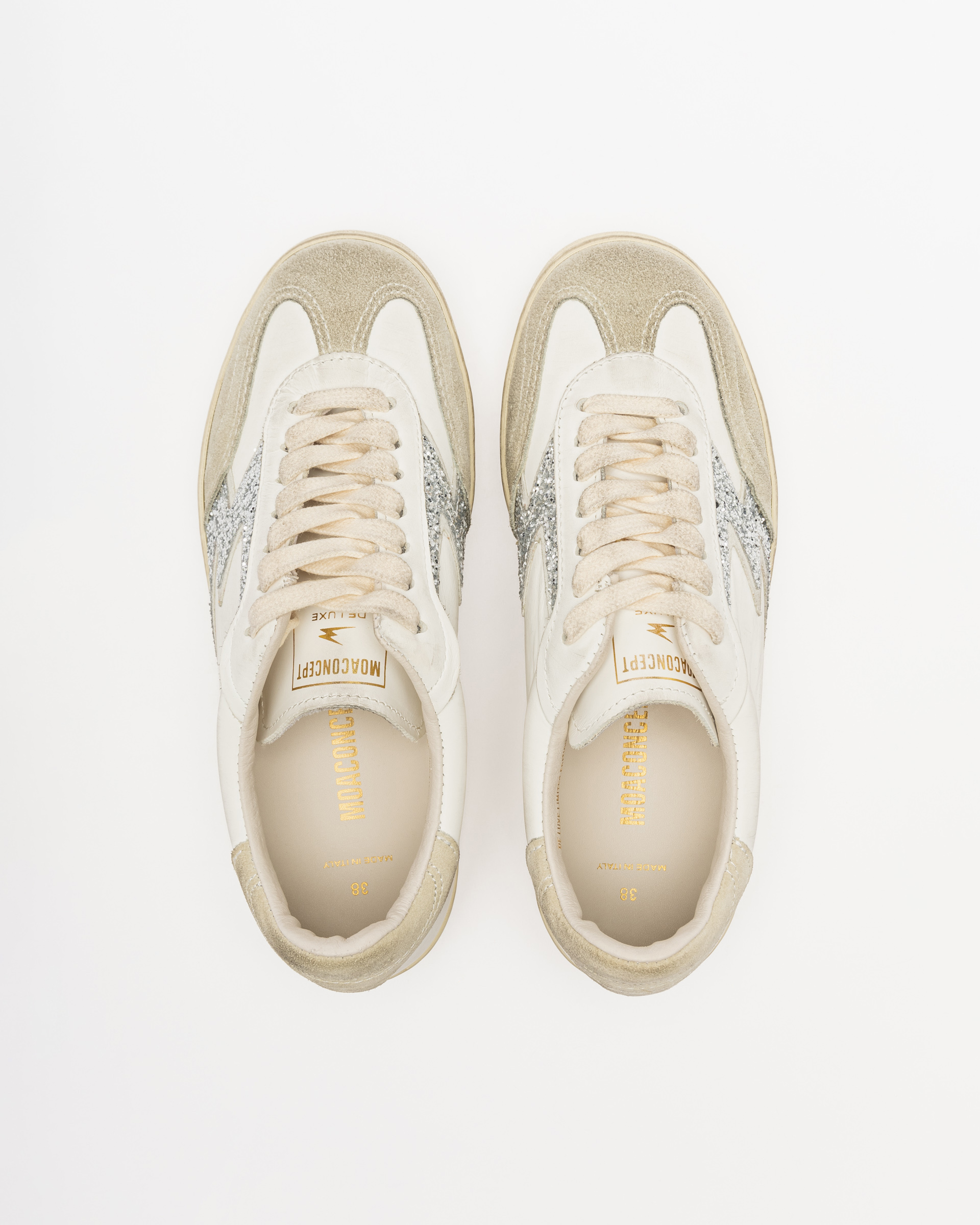 Witte sportschoenen Moa