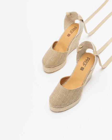 Sandalen met sleehak PROF