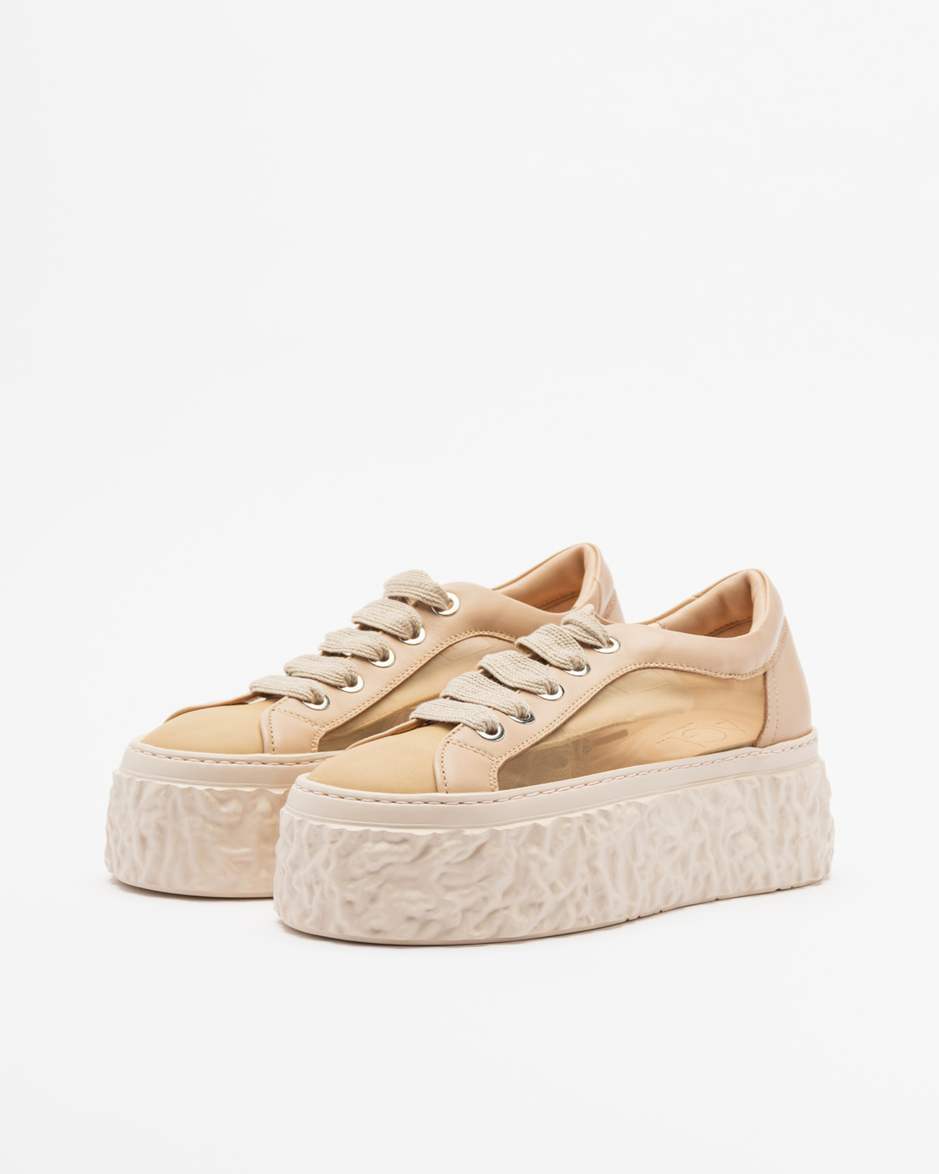 Sneakers con plateau AGL