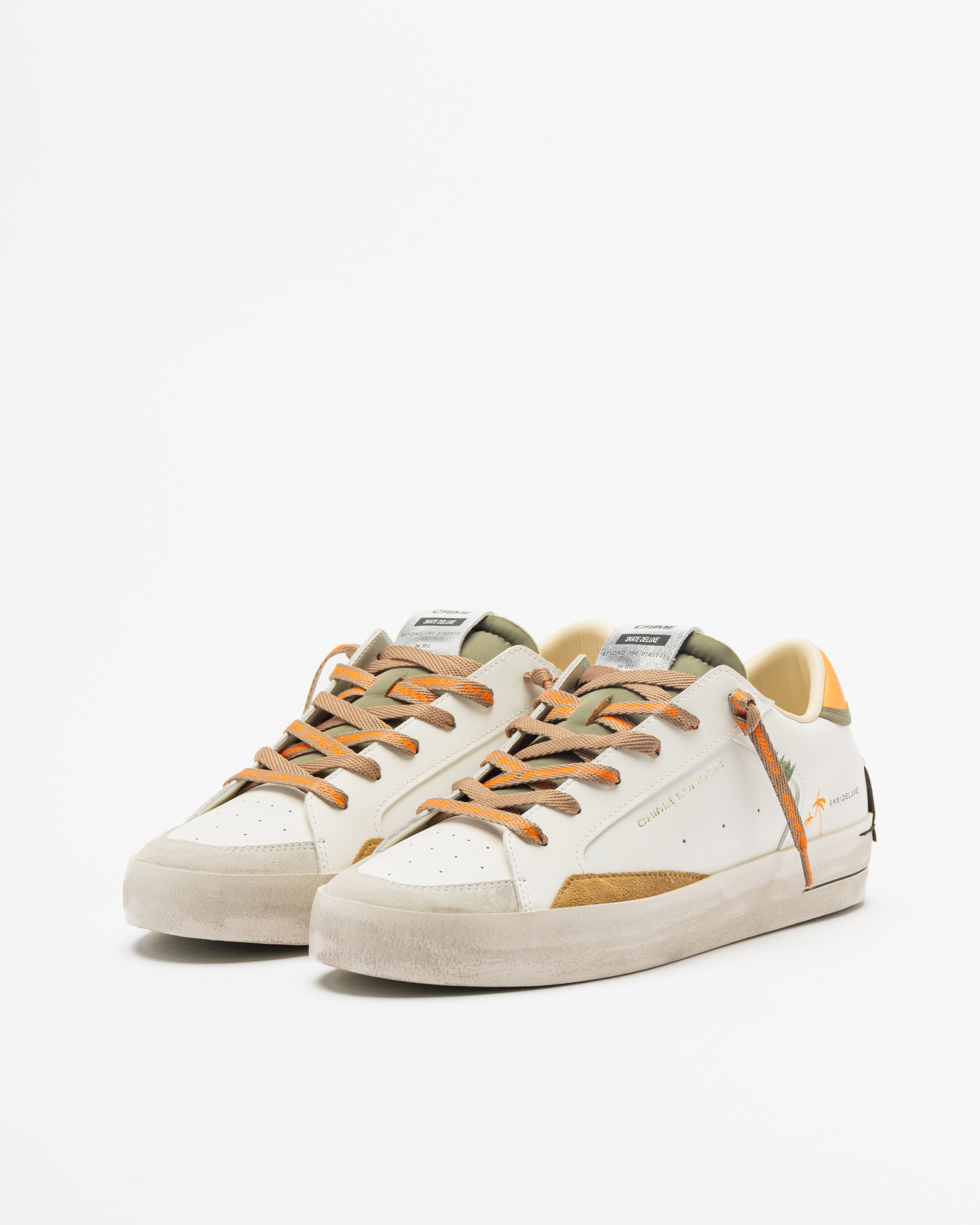 Baskettes blanches Crime London