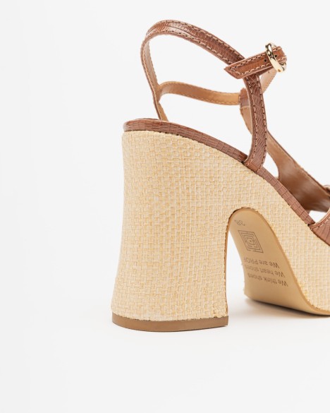 Sandalias de tac�n alto PROF