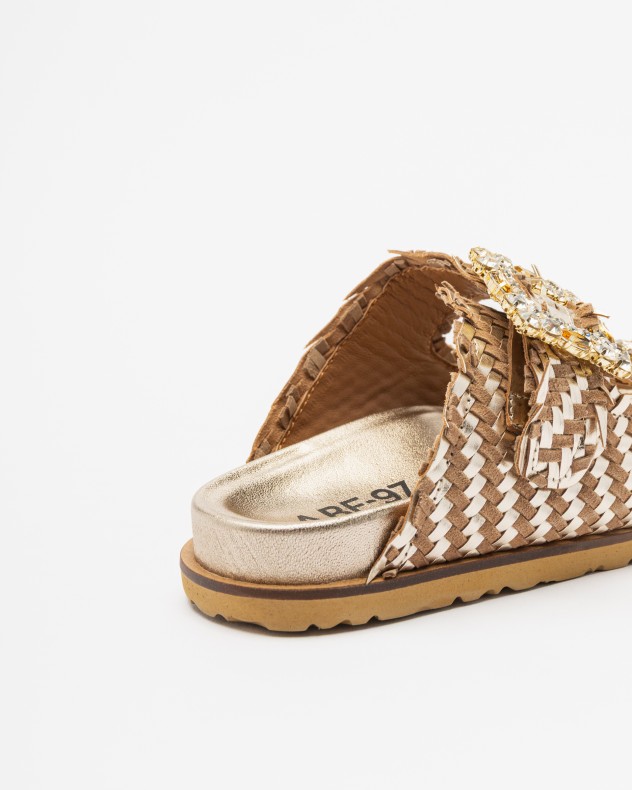 Platte sandalen Abf-97