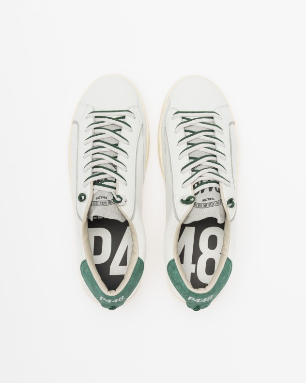 P448 White sneakers