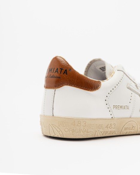 Baskettes blanches Premiata