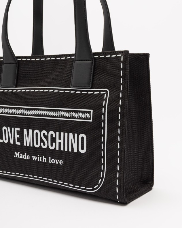 Borsa Tote Love Moschino