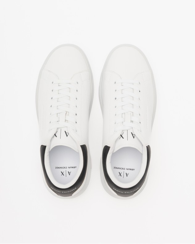 Sapatilhas brancas Armani Exchange