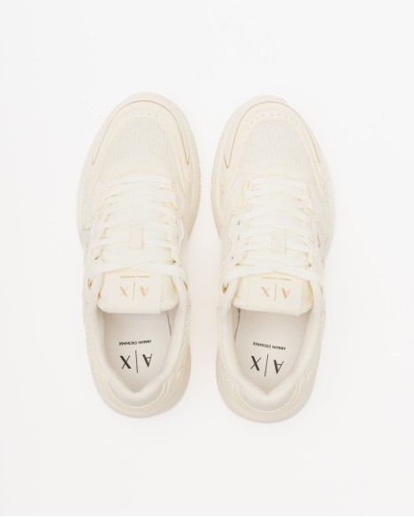 Baskettes blanches Armani Exchange