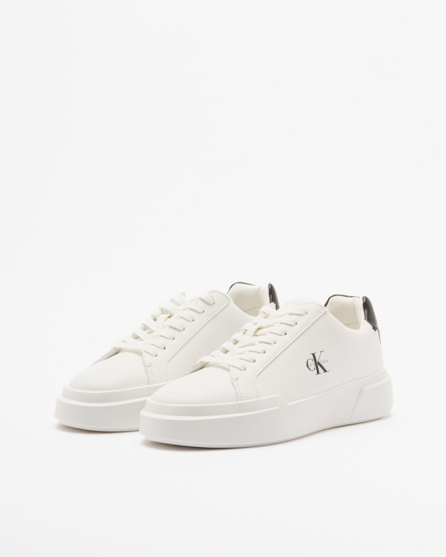 Wei�e Sneakers Calvin Klein Jeans