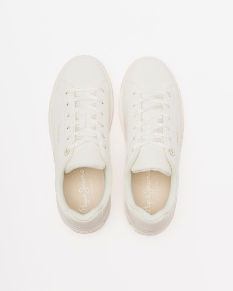 Zapatillas blancas Pepe Jeans London