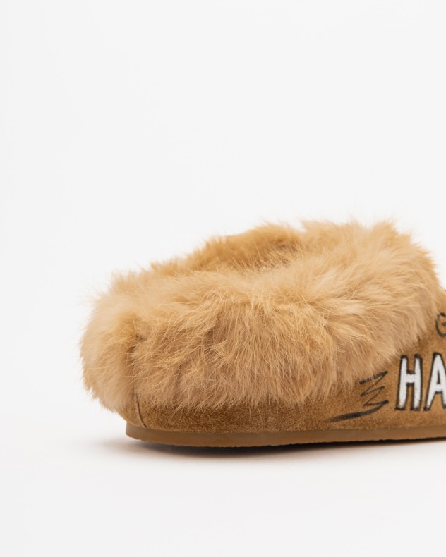 Nan-Ku Couture Slide sandals