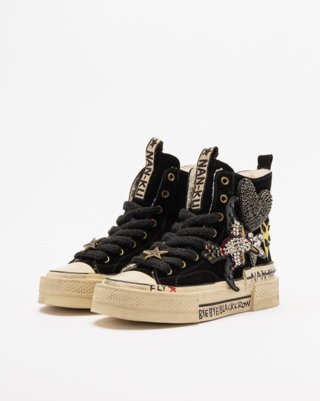 Zapatillas de ca�a alta Nan-Ku Couture