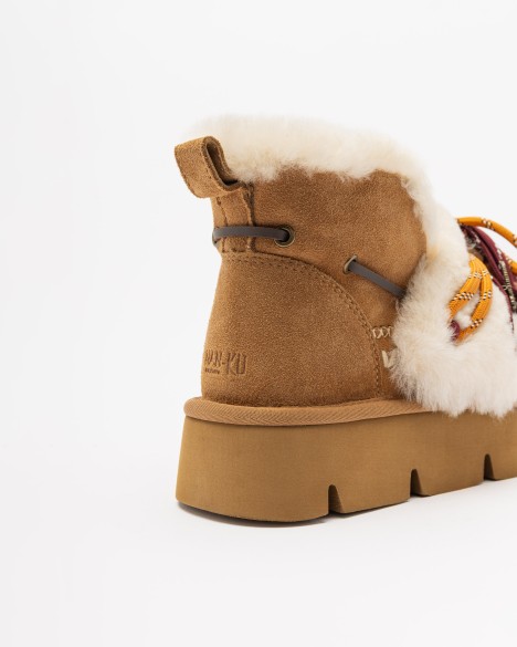 Plateau enkellaarsjes Nan-Ku Couture