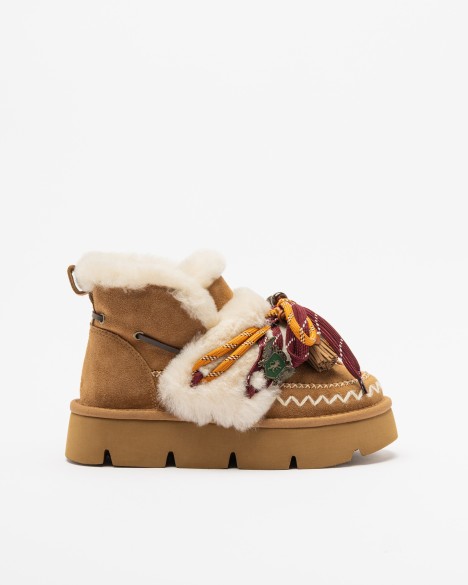 Nan-Ku Couture Platform ankle boots