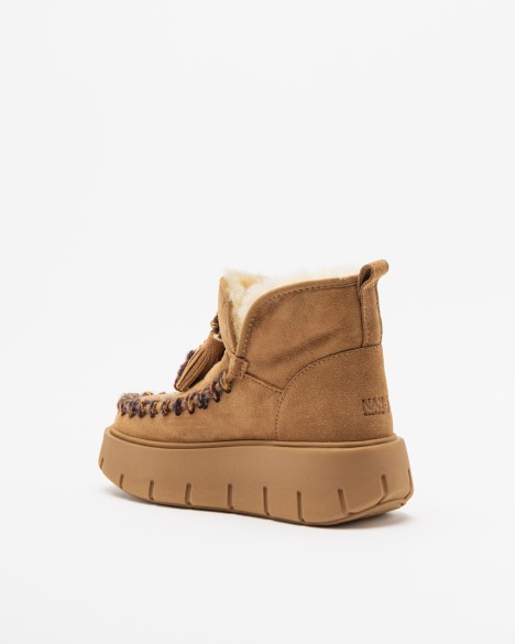 Nan-Ku Couture Platform ankle boots