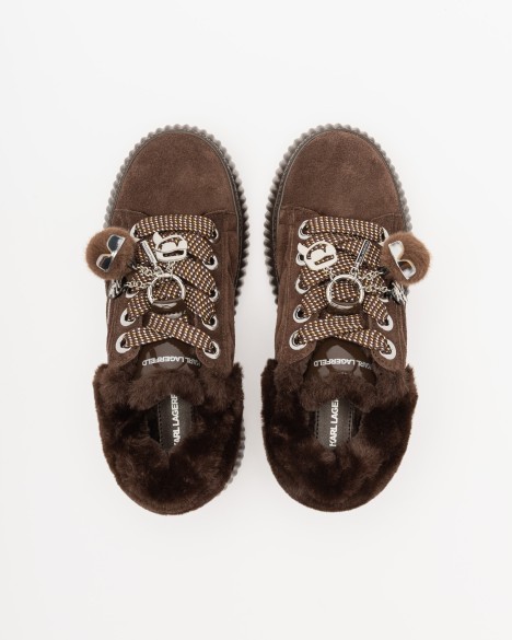 Sneakers con plateau Karl Lagerfeld
