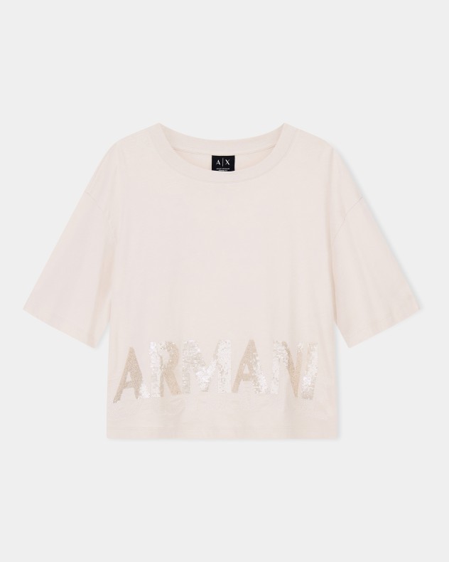 Kort T-shirt Armani Exchange