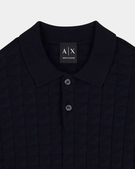Polo de punto Armani Exchange