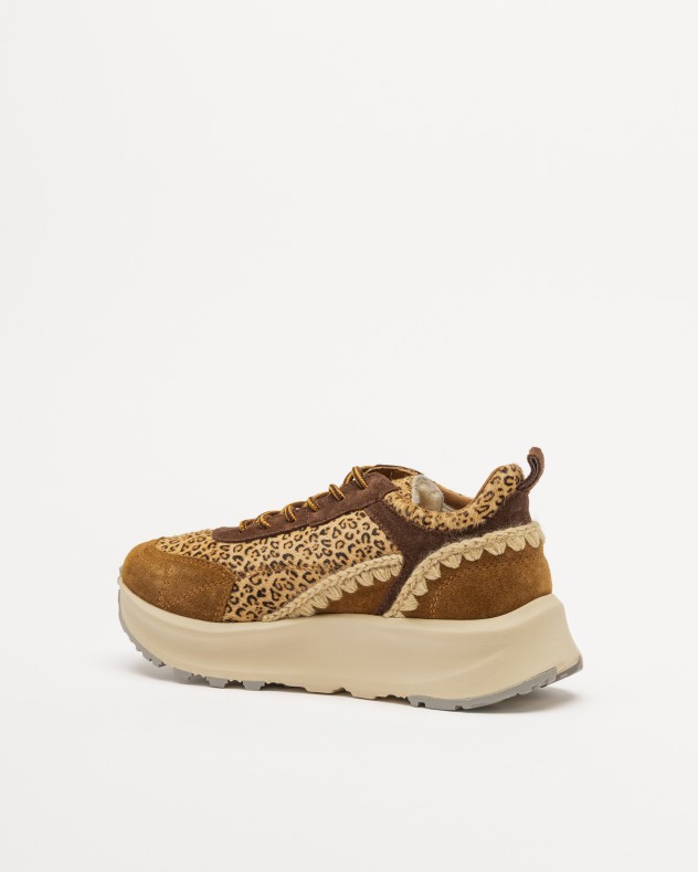 Sneakers con plateau Mou