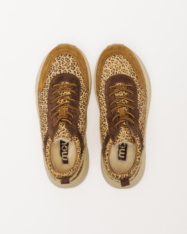 Sneakers con plateau Mou