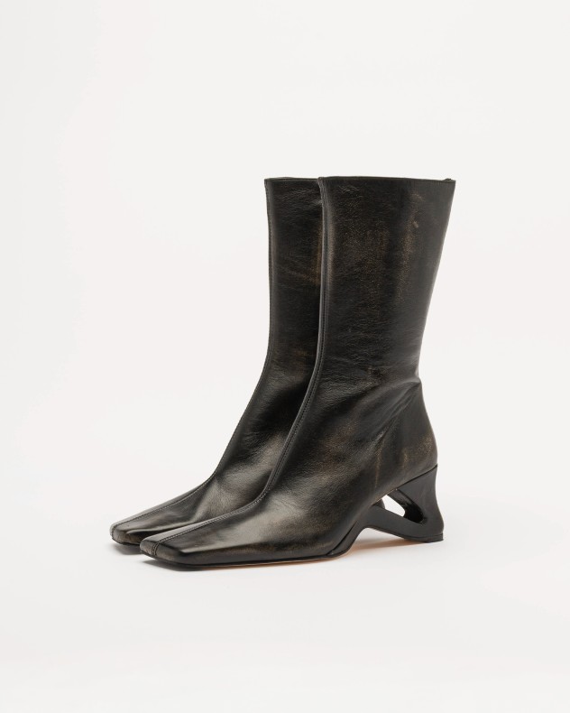 Botas de cano m�dio Miista