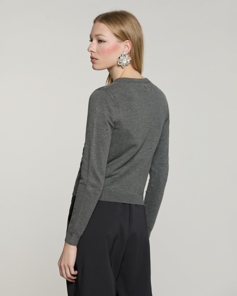 Cappotto lavorato a maglia Relish