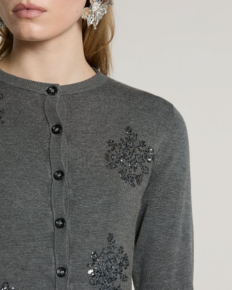 Cappotto lavorato a maglia Relish