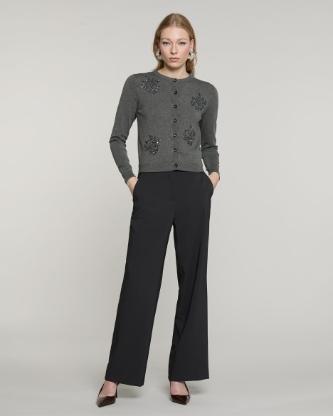 Cappotto lavorato a maglia Relish