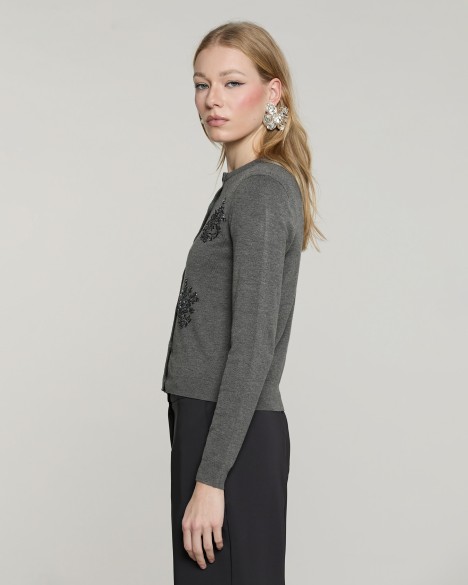 Cappotto lavorato a maglia Relish