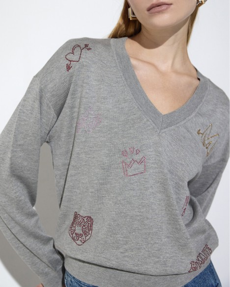 Maite by Lola Knitted sweatshirt