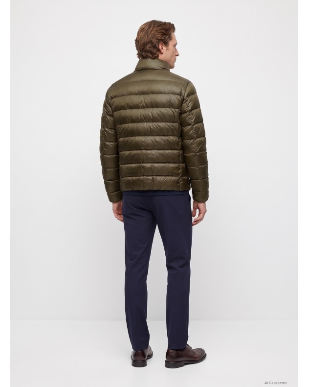 Blauer Puffer jacket