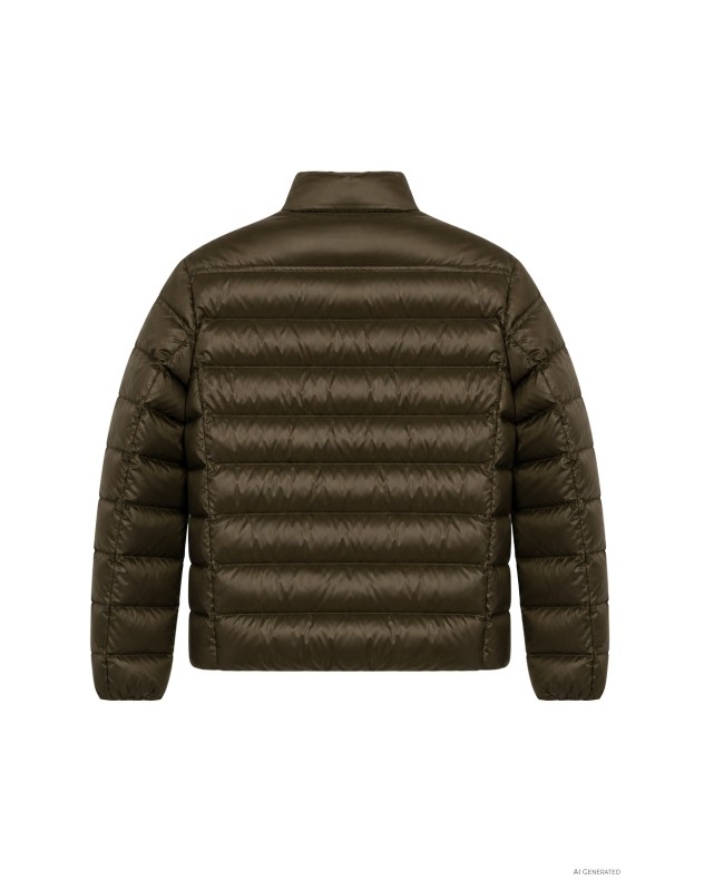 Blauer Puffer jacket