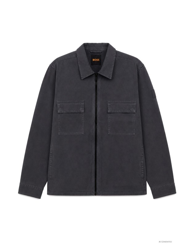 Giacca a camicia Boss