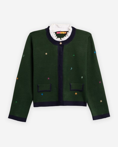 Cappotto lavorato a maglia VilaGallo