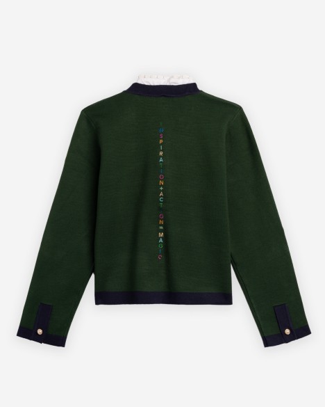 Cappotto lavorato a maglia VilaGallo