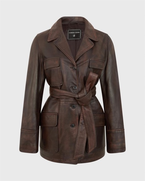 Veste cuir Iceberg Jeans