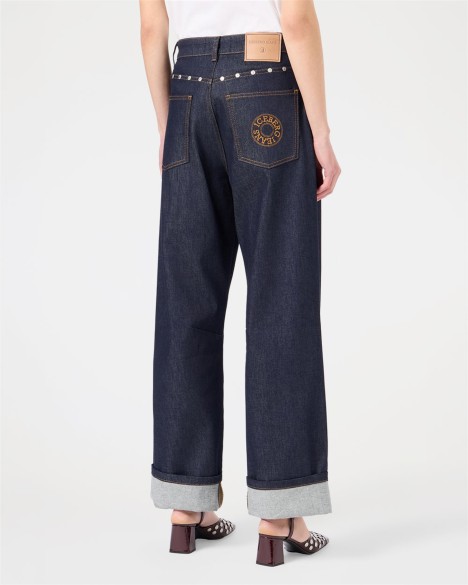Jeans Wide Leg Iceberg Jeans