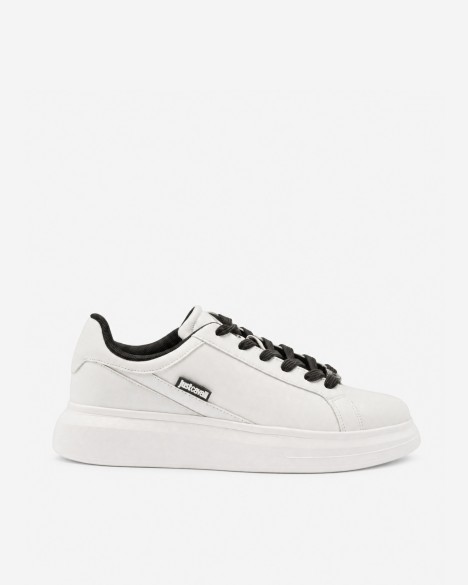 Wei�e Sneakers Just Cavalli